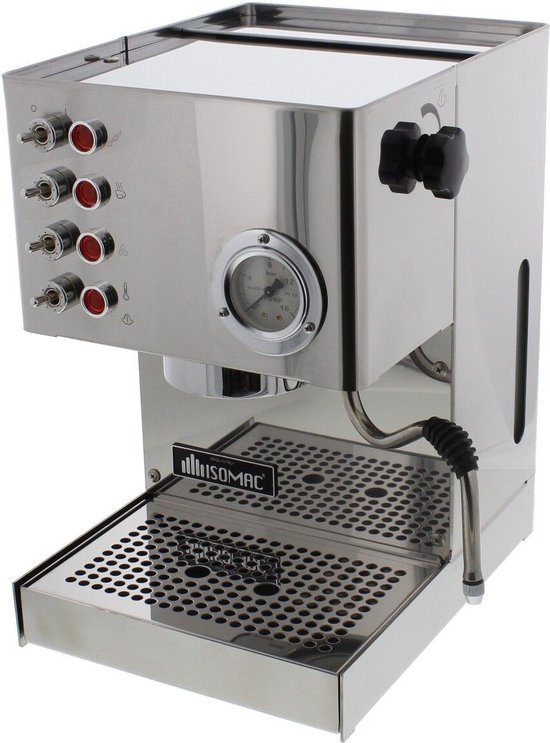 Isomac Venus espressomachine 3 liter rvs glans
