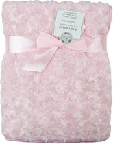 Snuggle Baby - Rosebud Fleece Dekentje - 75x100 cm - Roze