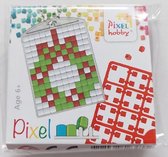 Pixel | Medaillon | Sleutelhangerstartset Kerstkrans