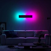 Hueway ' Bar Edition' Multicolor RGB led Rechthoekige wandlamp voor Woon & slaapkamer