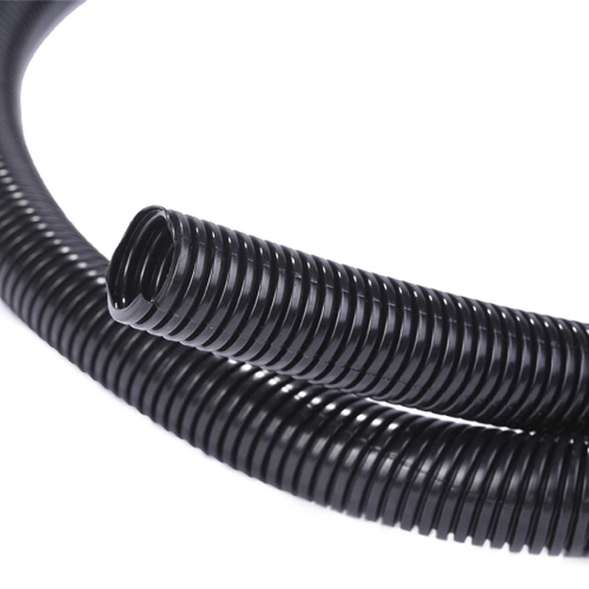 Kabelbescherming ribbelslang kabelbundeling - Diameter 5 mm - Lengte 10 meter