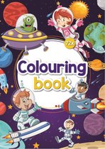 Colouring Book - Kleurboek - Ruimte - Astronauten - Aliens - 72 Pagina's