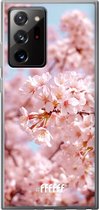 6F hoesje - geschikt voor Samsung Galaxy Note 20 Ultra -  Transparant TPU Case - Cherry Blossom #ffffff