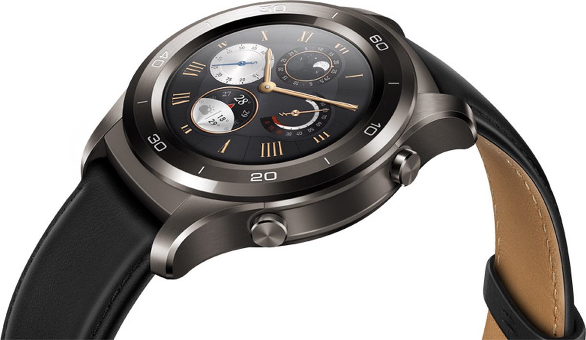 Huawei Watch 2 Classic Smartwatch - 49mm - Grijs | bol.com