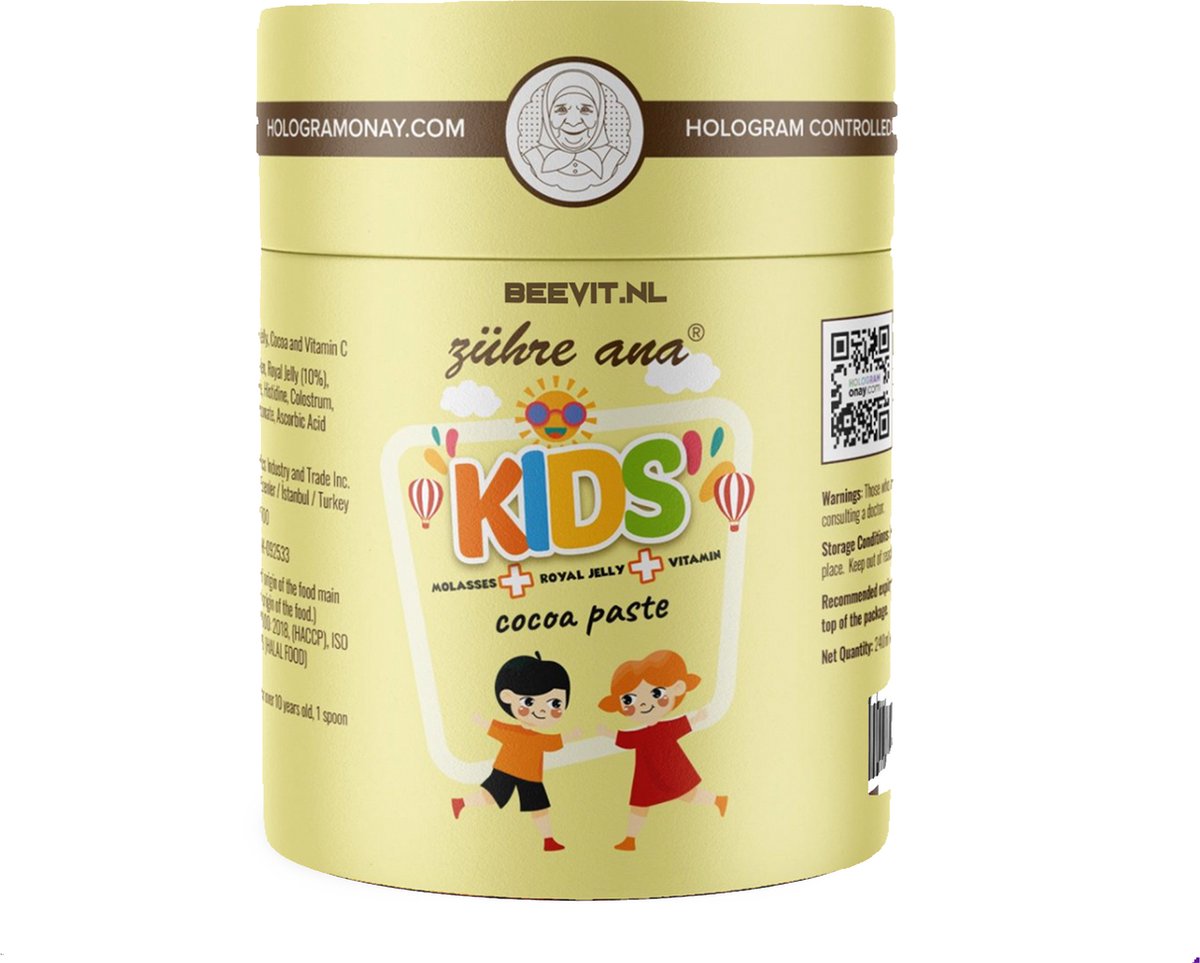 Multivitamine Kids - Propolis - Bijenmelk - Johannesbrood melasse