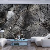 Fotobehang - Pavement Tiles (Grey).