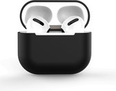 Apple Airpods 3 Case - Hoesje - Bescherming - Zwart - Siliconen Hoesje
