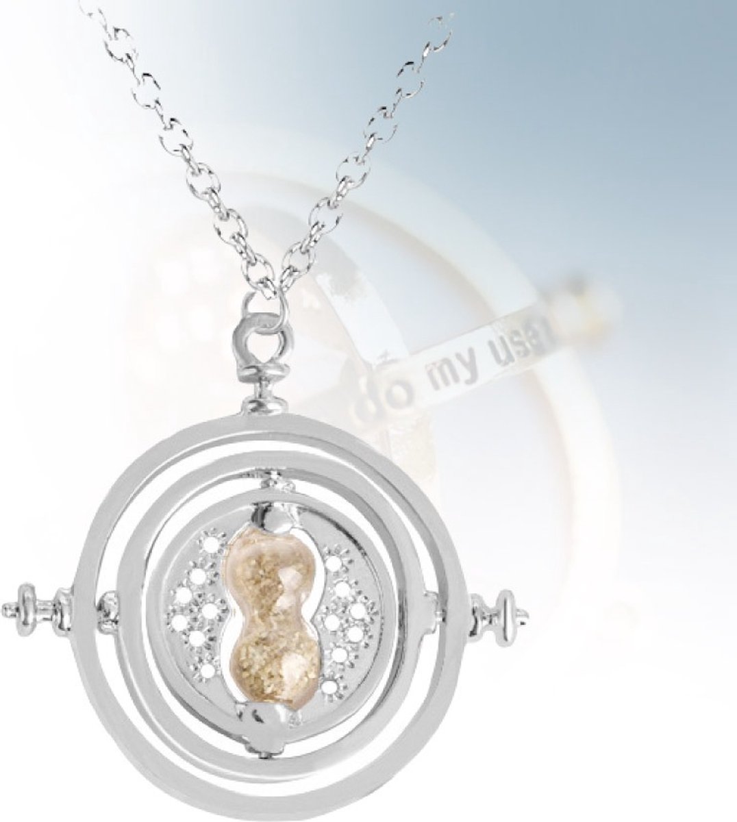 Retourneur de temps collier Harry potter argent vêtements Harry potter bijoux... bol
