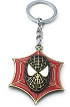 Marvel Spiderman grote spinner sleutelhanger rood goud