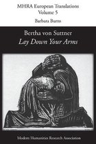 Mhra European Translations- Bertha von Suttner, 'Lay Down Your Arms'