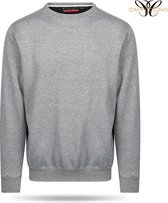 Cappuccino Italia - Heren Sweaters Sweater Grijs - Grijs - Maat XXL