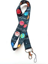 Nosy Two | Keycord Planeten | Keycord Hemellichaam | Lanyard Planeten | Lanyard Hemellichaam