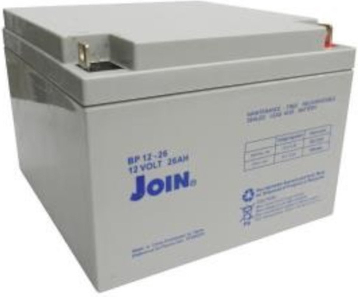 Onderhoudsvrije gesloten oplaadbare lood -zuur batterij - 12V / 26Ah