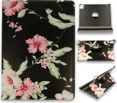 Apple iPad Air 4 10.9 (2020) Hoesje Bloemen Tropisch - Draaibare tablethoes