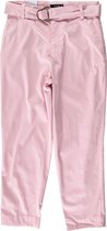 Guess roze hoge taille enkel stretch chino relaxed fit - valt kleiner - Maat W29