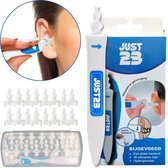 JUST23 Oorsmeer Verwijderaar Spiraalvormig – Oorreiniger – Ear Wax Cleaner – 18-Delige Set met Opbergdoos – Herbruikbaar