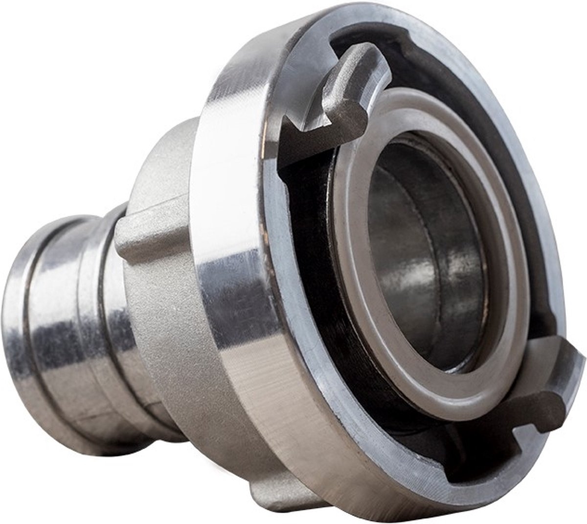 Storz Koppeling Korte Tule - aluminium - Tuleaansluiting 50mm - nokafstand 81mm