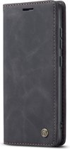 CaseMe - Hoesje geschikt voor Samsung Galaxy S22 5G - Wallet Book Case - Magneetsluiting - Zwart