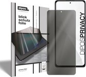 dipos I Blickschutzfolie klar kompatibel mit Xiaomi Redmi Note 10S Sichtschutz-Folie Display-Schutzfolie Privacy-Filter (expres kleiner dan het glas omdat het gebogen is)