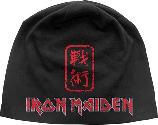 Iron Maiden - Senjutsu Beanie Muts - Zwart