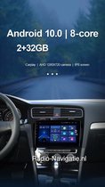 Volkswagen Golf 7 RNS Android 11 Navigatie — 2GB / Piano Zwart Bluetooth DAB+ 4K Video Qled Apple CarPlay Spraakbediening 5G Wifi Android Auto Apps