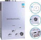 Propaan | Butaan | LPG Geiser 10 Liter / minuut Boiler | Ideaal Voor Camper | Camping | Snel Heet Water | Inclusief Douche | Boiler | Keukenboiler | Boot