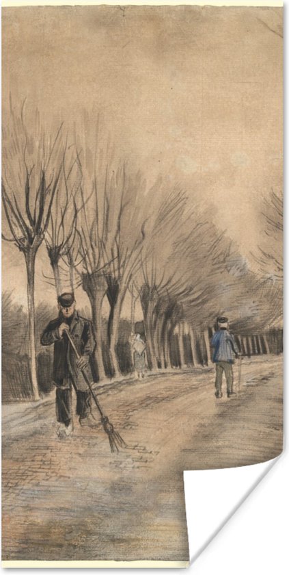 Poster Weg in Etten - Vincent van Gogh - 20x40 cm