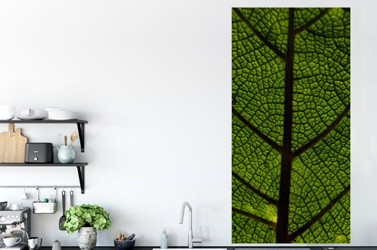 Affiche Nervures des feuilles - 75x150 cm