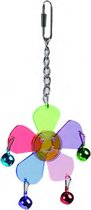 Flamingo vogelspeelgoed kooihanger acryl mini