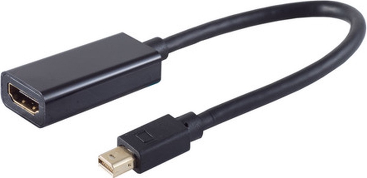 shiverpeaks BS10-79001 tussenstuk voor kabels Mini DisplayPort HDMI-A Zwart