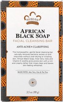 Nubian Heritage Gezichtszeep - Gezichtsreiniger - Anti Acne - Raw Shea Butter Bar Soap 99 gram
