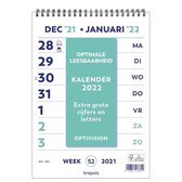 Brepols Optivision kalender Nederlandstalig 2022