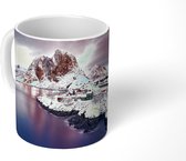 Mok - Lofoten Noorwegen fotoprint - 350 ML - Beker