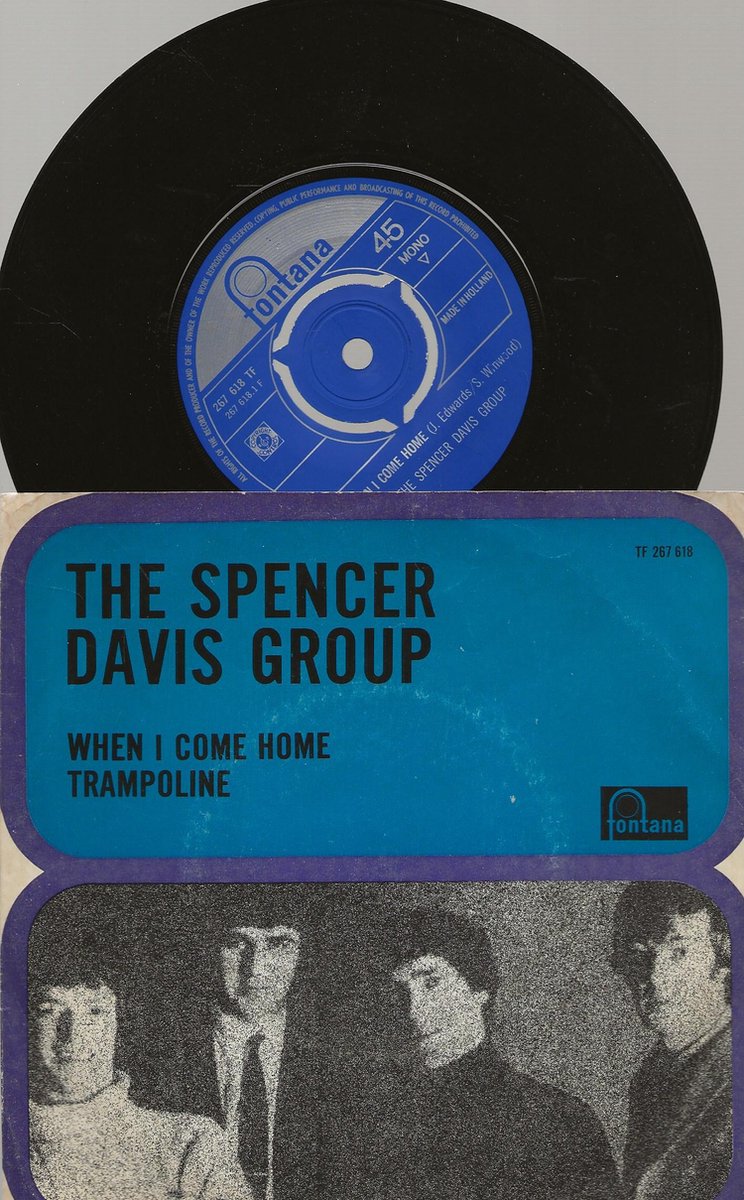 THE SPENCER DAVIS GROUP - WHEN I COME HOME 7 