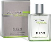 Merk geuren voor een eerlijke prijs - JFenzi - Eau de Parfum - All Day Uranos - 100ml ✮✮✮✮✮
