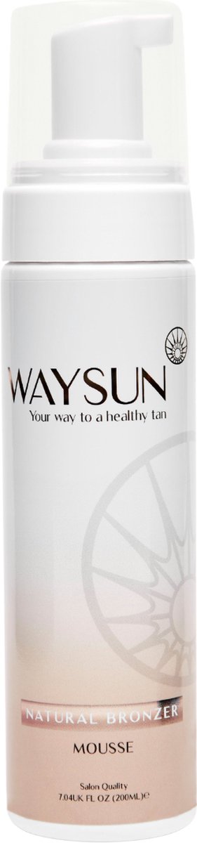 Waysun® Zelfbruiner - Natural Bronzer - Bruinen zonder zon - Zelfbruiner gezicht, lichaam en benen - Self tan - 200ml