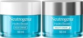 Neutrogena - Hydro Boost Gezichtsverzorgingsset - Gezichtscrème voor dag en nacht: dagcrème aqua crème en nachtcrème, met hyaluron, elk 50 ml