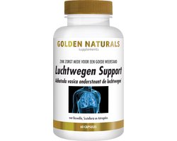 Golden Naturals Luchtwegen Support (60 veganistische capsules)