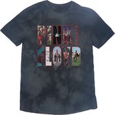 Pink Floyd Heren Tshirt -S- Echoes Album Montage Zwart