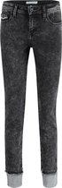 Red Button Jeans Lulu Fancy Turnup Srb2922 Black Used Dames Maat - W36