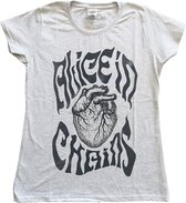 Alice In Chains Dames Tshirt -S- Transplant Grijs