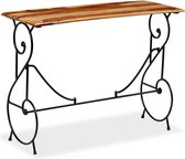 Decoways - Wandtafel 100x40x75 cm massief sheeshamhout