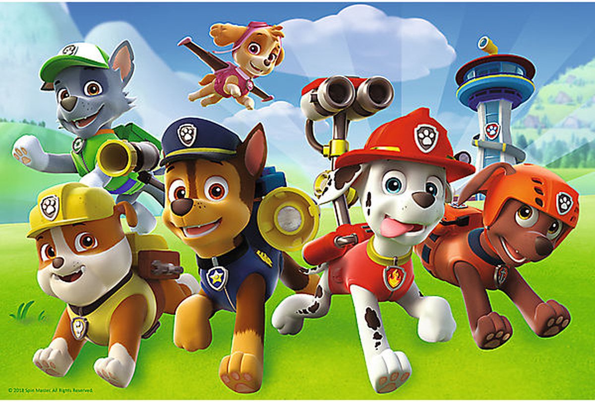 Paw Patrol - One Team Puzzel 99 stukjes 33 x 22cm