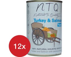 Natural To Quality Puppy turkey and salmon 12 stuks