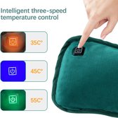 Grijze electrische handwarmer. zonder powerbank.