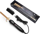 2 in 1 Hot Comb Electric Hair Straightener