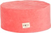 Poef - Little lily - Lollypop Pink - Velours - diameter 37cm