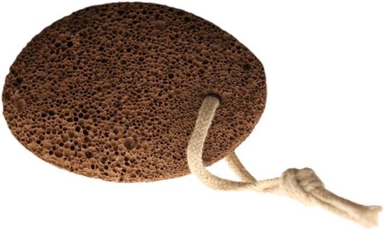 Vulkanische voetsteen - ovale vorm