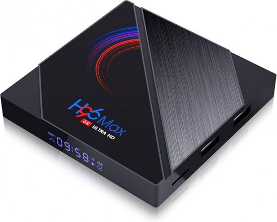 H96 Max 4K Ultra HD - 4/32GB - Android 10 - media TV streaming box - H96 Max