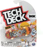 Tech Deck DGK Skateboards John Shanahan Ghetto Land Rare Complete Fingerboard  Tech Deck M28